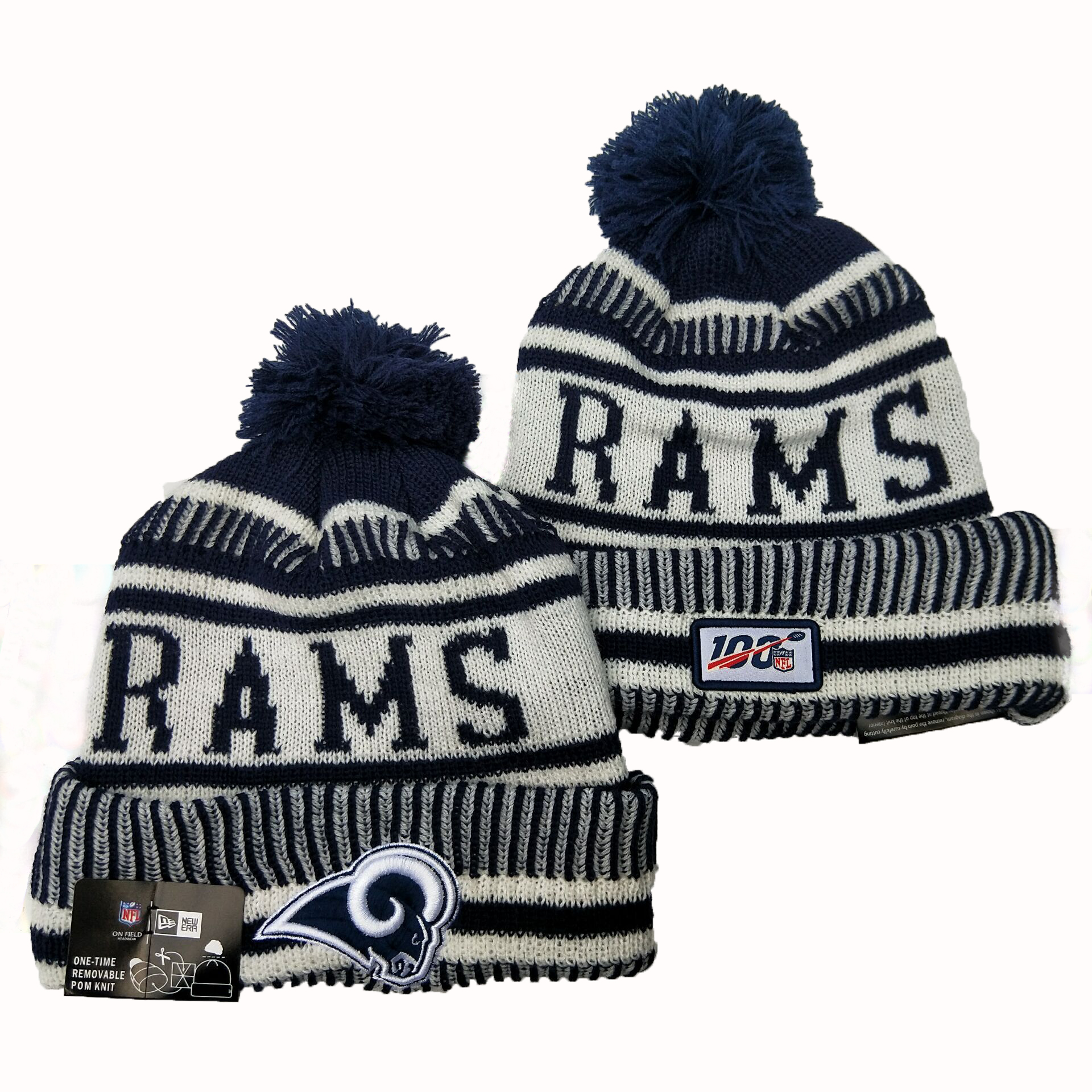 Los Angeles Rams Knit Hats 044
